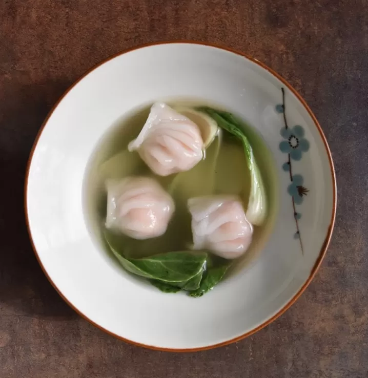 Shrimp Dumpling Soup